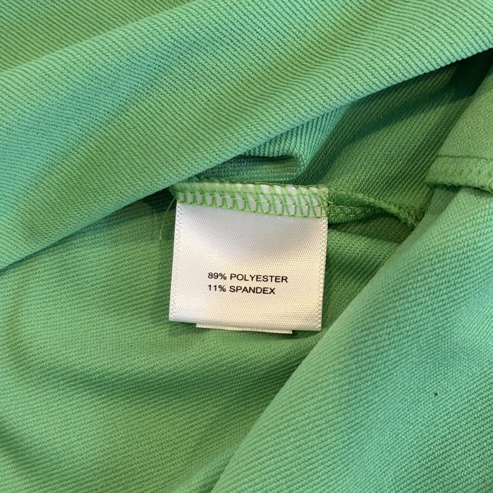 Peter Millar Vest Golf Element Wicking Mens XL Green 1/4 Zip Mock‎ Neck - Picture 4 of 6
